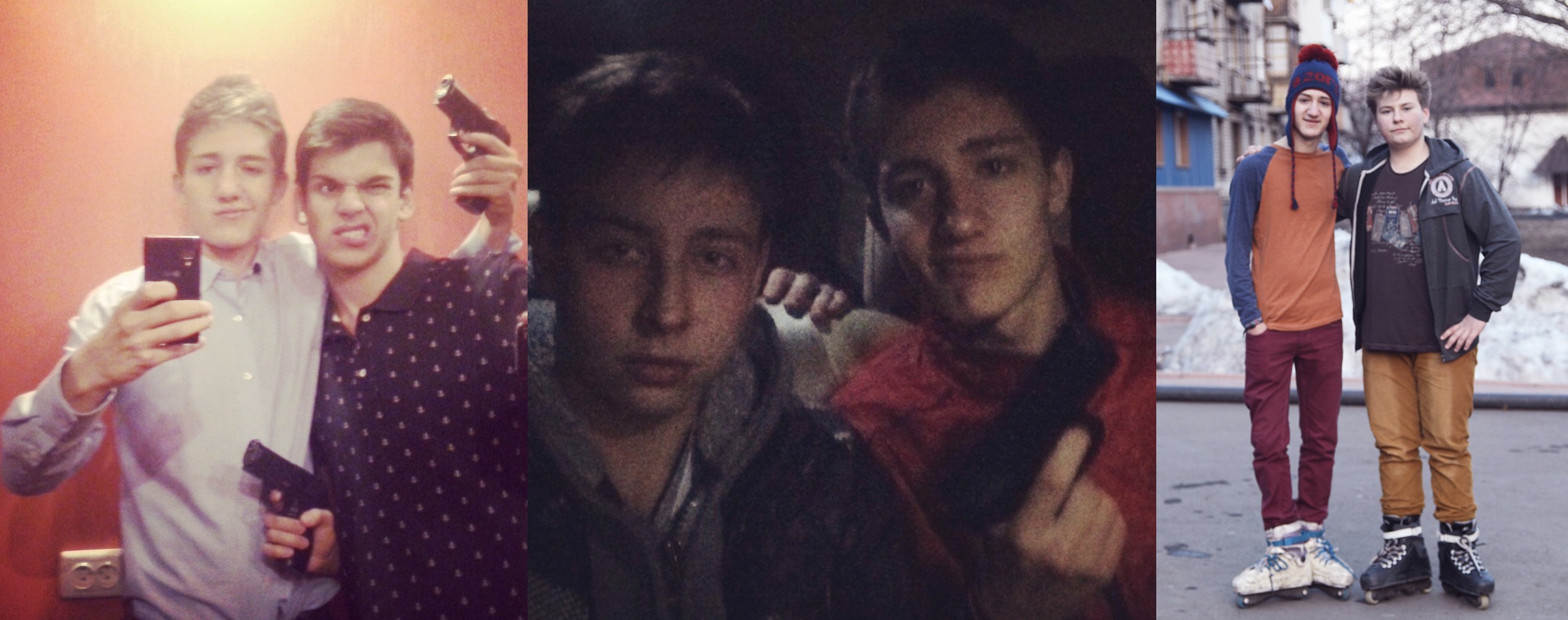 Наш герой Сергей Моисеев не стесняется показывать все на камеру